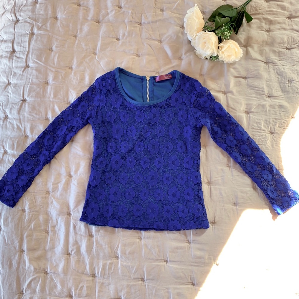 Girls Blue Top
